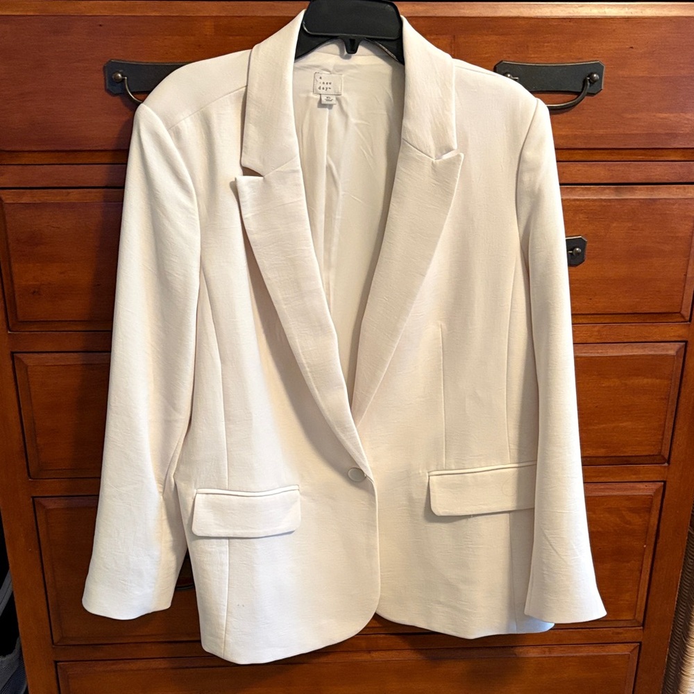a new day Classic Cream Women's Blazer